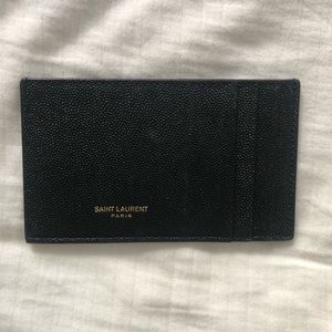 AUTHENTIC YSL Card Holder
